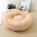DOG DONUT FLUFFY CHAMPAGNE