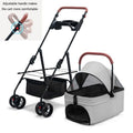 DOG STROLLER GREY