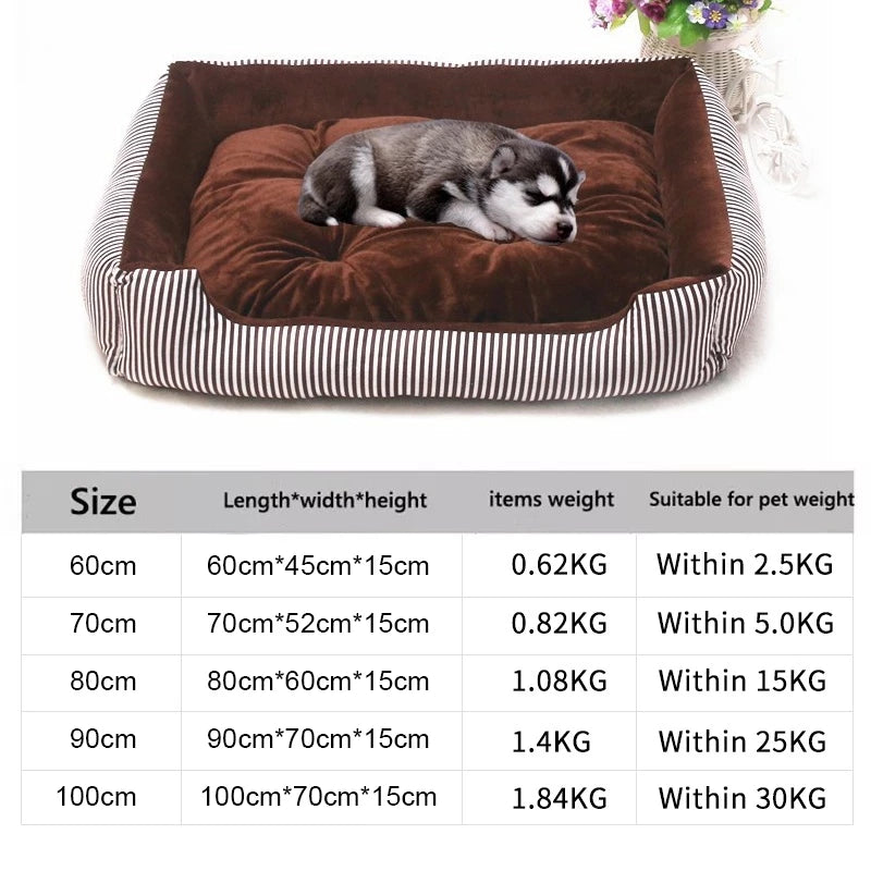 DOG BED BROWNIE