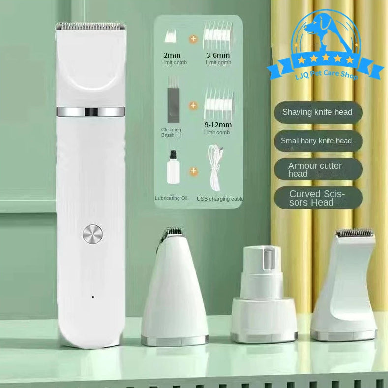 DOG ELECTRIC HAIR CLIPPER 4 IN 1