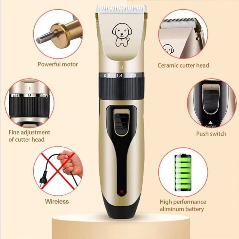DOG TRIMMER GOLD