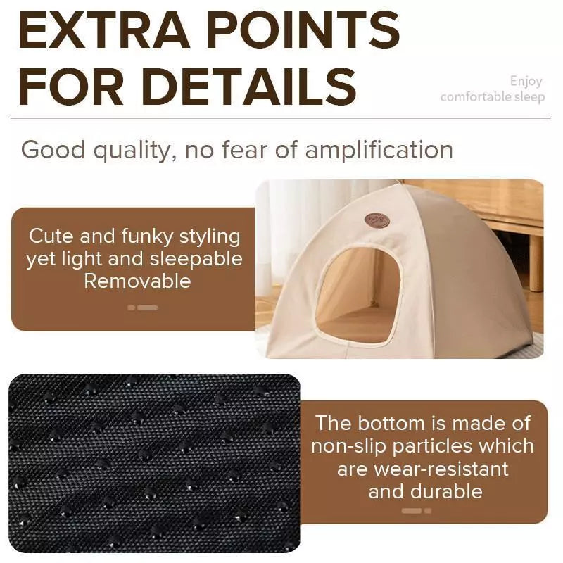 DOG CAVE TENT FOLDABLE