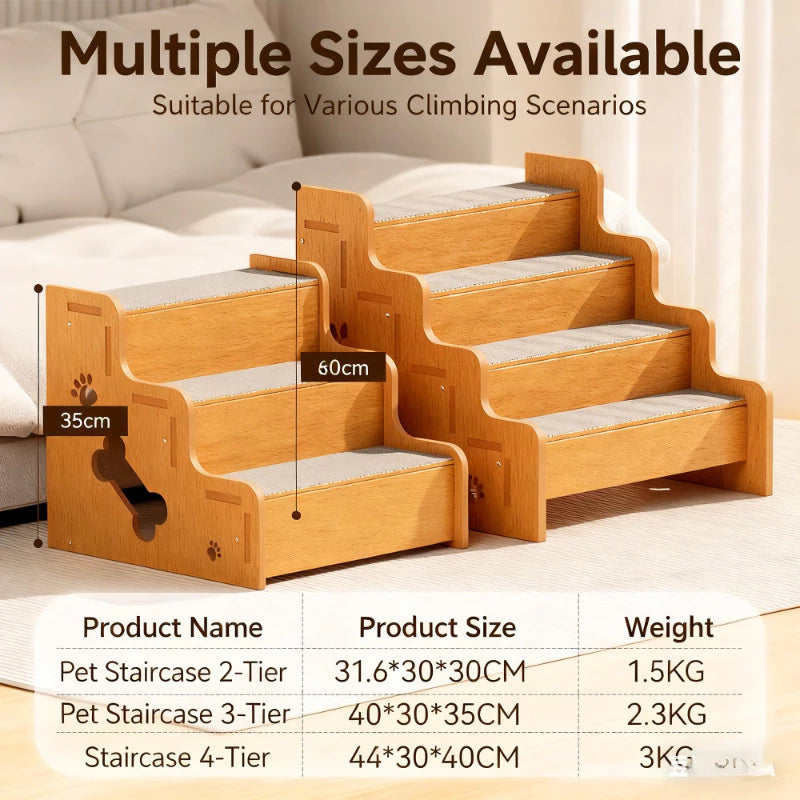 DOG STAIR WOODY